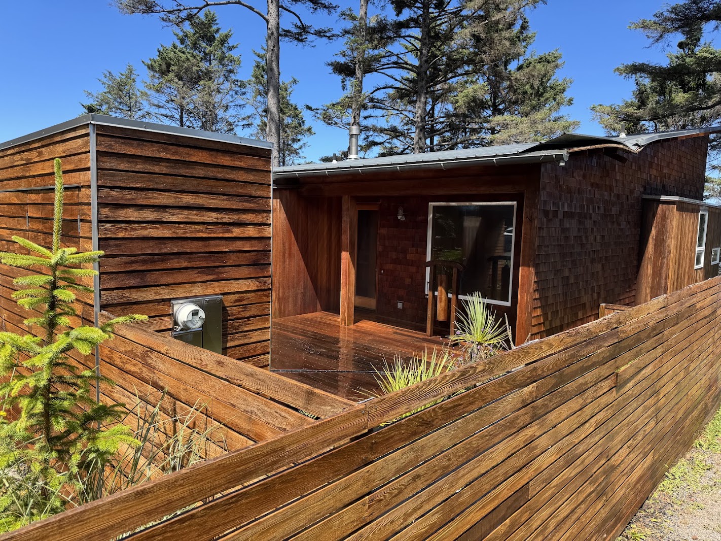 Extremely weathered Cedar Restoration- Neskowin, OR