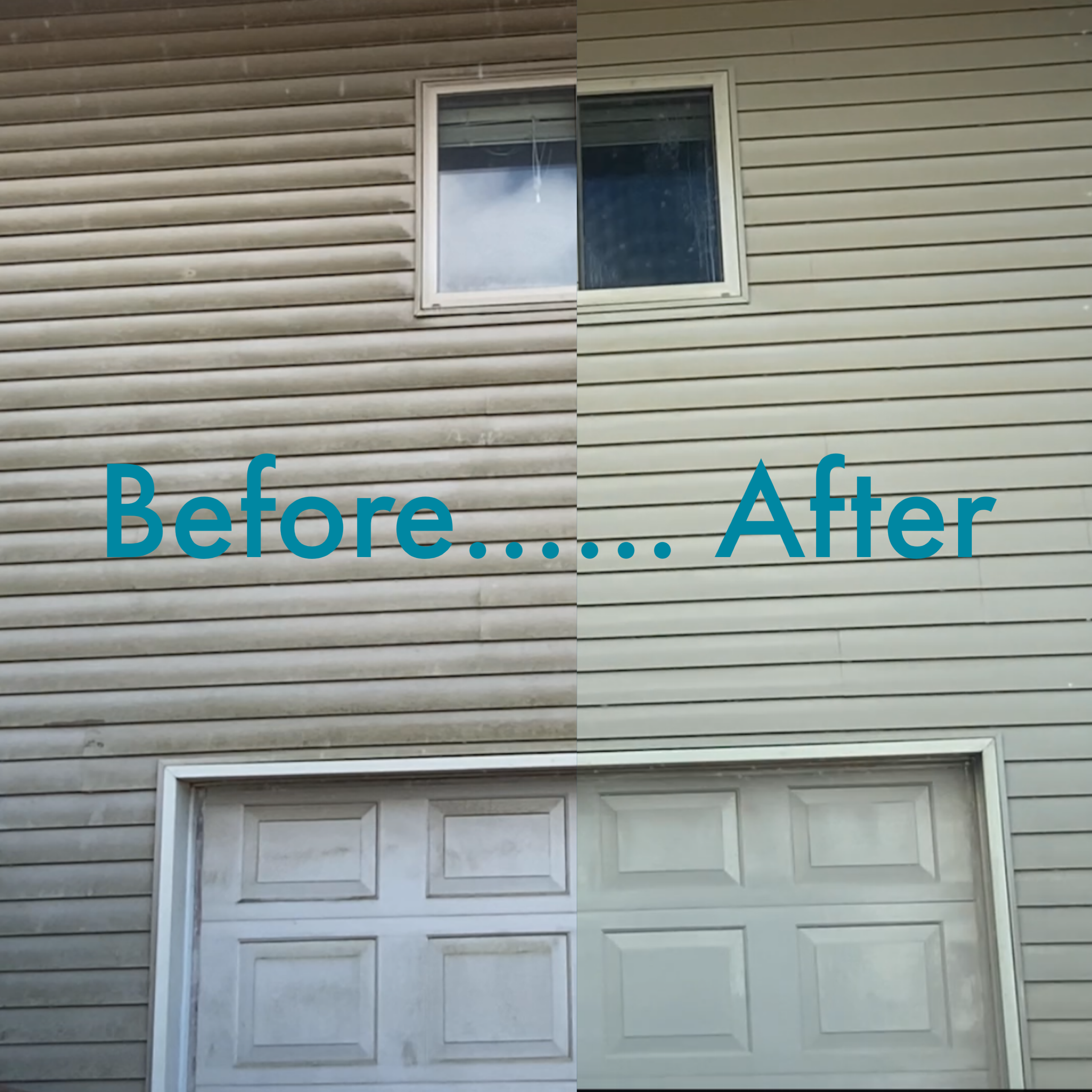 Vinyl Siding Transformative Pressure Wash and House Wash